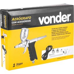 Aerografo C/acessorios 16pcs Vonder - 5