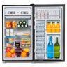 Frigobar Midea 93 Litros Preto Porta Inox 127V - 4