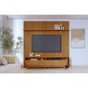 Ver imagem 1 de Rack com Painel Home Luna para TV até 75" 200cm MDF MDP Marrom Madetec Móveis