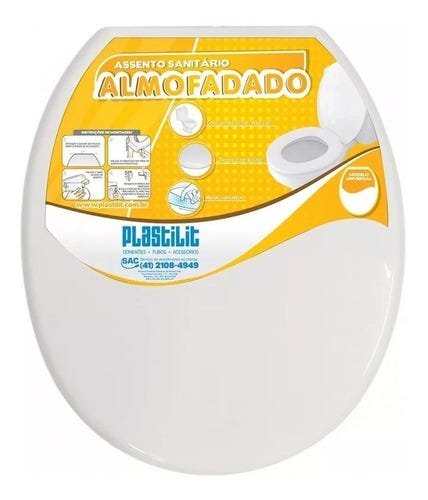 Assento Almofadado Plastilit:Bege - 1