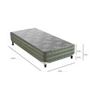 Ver imagem 4 de Base Box Solteirão (96x203x41) King Koil CR463B Cinza