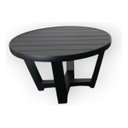 Ver imagem 1 de Mesa de Centro Alumínio Ripado Redonda Varanda Piscina 70cm