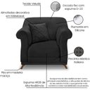 Ver imagem 3 de Kit 2 Poltronas Decorativas Retro Polo Veludo 2237 Ezz