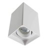 Plafon Spot Sobrepor Quadrado Loch Branco Direcionável Mr16 12,3cm - 1