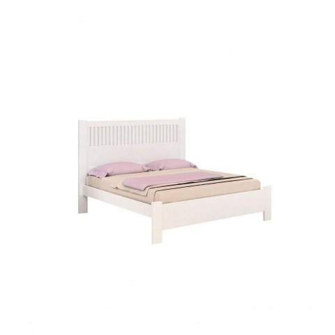 Cama Casal Ripado Primícia Plus 100% Mdf - D' Doro Branco/ripado