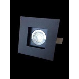 Spot Embutir Recuado Mr16 Gu10 Dicroica Preto Ac977 - 2 Spot Embutir Recuado Mr16 Gu10 Dicroica Preto Ac977 - 2