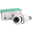 Ver imagem 1 de Câmera Bulbo Segurança Wifi Robô 360 Panoramica Controle App