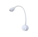 Ver imagem 1 de 4 Arandela Movel Led 3w 3000k Branco Cabeceira Quarto Ali28