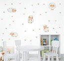 Ver imagem 1 de Adesivo de Parede Ovelhas Cute e Flores