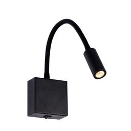 7 Arandela Leitura Cabeceira Cama LED Bivolt Preta Ace15 - 1