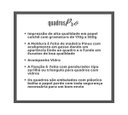 Ver imagem 3 de Kit 4 Quadros Decorativos Banheiro Toalete Lavabo Dog Jornal: Preto