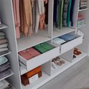 Ver imagem 6 de Guarda-roupa Casal Modulado Odisseia 11 Portas 4 Gavetas Branco - Panorama Móveis