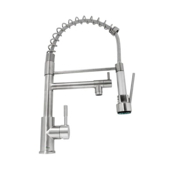 Torneira para cozinha Monocomando Gourmet aço escovado 50cm - 2