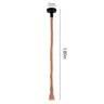 Luminária Pendente Corda Rústico Retro para Quarto Bancada Gourmet 1,80cm - 2