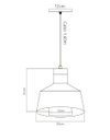 Ver imagem 3 de Luminária Pendente Led Pantoja Para Balcão Mesa Bancada Área Gourmet