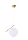 Ver imagem 1 de Pendente Globo Jabuticaba 25cm Bronze Quarto Cabeceira Cama Lavabo Aparador