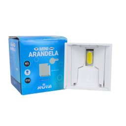 Mini Arandela Led Branca 3w 2 Fachos 6k 270lm Ip66 Bivolt - 2