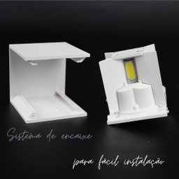 Mini Arandela Led Branca 3w 2 Fachos 6k 270lm Ip66 Bivolt - 5