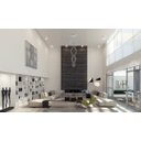 Ver imagem 5 de Lustre de Cristal Legitimo Dna 42cm Pé Direito Duplo Vão de Escada Sala Alta com Lâmpadas LED - 2,50