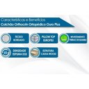 Ver imagem 2 de Colchão Queen Orthocrin Orthoclínico Ouro Plus Eurotop Pró Saúde 158x198x26 -