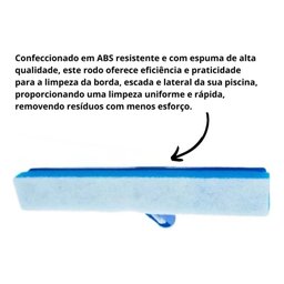 Rodo com Espuma para Piscina Limpeza e Manutenção - 4