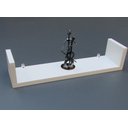 Ver imagem 5 de Prateleira Livros 60 x 15 cm Kit 2 Peças em MDF Branco Eví Decor