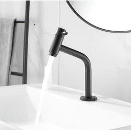 Torneira para Banheiro Lavabo Link Bica Baixa Preto Black - 3