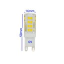 Ver imagem 3 de Kit Lâmpadas de LED G9 4,5W Lustres Luminárias Arandelas Spots Plafons - 15 - Luz Amarelada 3000K 22