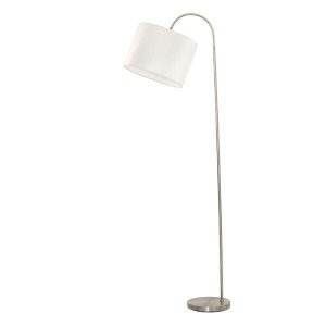 Luminária Coluna de Piso Verona para Sala Escritório Mesa G20 - Branca