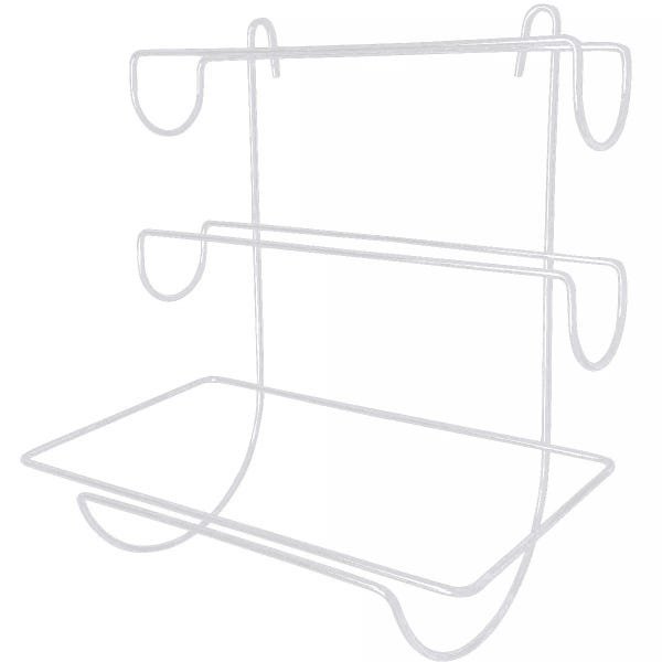 Porta Rolos Triplo Papel Aluminio Toalha Filme Organizador - 1