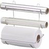 Porta Rolos Triplo Papel Aluminio Toalha Filme Organizador - 4