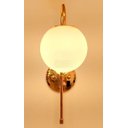 Ver imagem 5 de Arandela Jabuticaba Dourada Para Hall de Entrada Sala Cabeceira de Cama