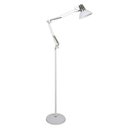 Ver imagem 1 de Luminária Coluna De Piso Articulável Roma Para Sala Escritório Mesa G20 - Branco Fosco