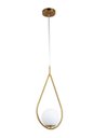 Ver imagem 1 de Lustre Pendente Moderno Jabuticaba Bronze para Bancada Balcão Quarto Mesa de Cabeceira Cabeceira de Cama