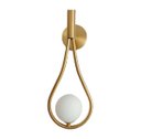 Ver imagem 1 de Arandela Jabuticaba Bronze Para Hall de Entrada Sala Cabeceira de Cama