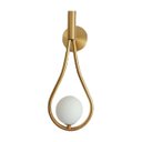 Ver imagem 1 de Arandela Jabuticaba Bronze Para Hall de Entrada Sala Cabeceira de Cama