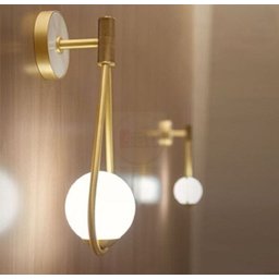 Arandela Jabuticaba Bronze Para Hall de Entrada Sala Cabeceira de Cama - 5