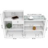BALCAO CAIXA LOJA L M25.2020.B 100% MDF (COMERCIO, GERAL) MUNDI MOVEIS Branco - 4