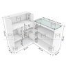 BALCAO CAIXA LOJA L M25.2020.B 100% MDF (COMERCIO, GERAL) MUNDI MOVEIS Branco - 6