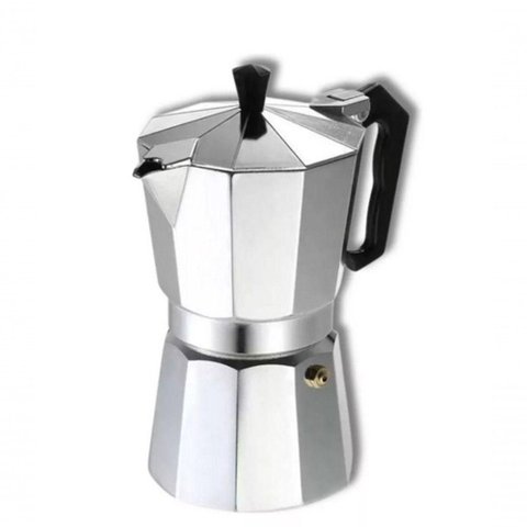 Cafeteira Italiana Inox 3 Xícaras de Café Moka