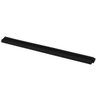 Kit 02 Protetores Veda Porta Poliéster Preto 80cm - Lyam Decor - 4
