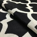 Ver imagem 3 de Tapete de Sala e Quarto 2,00×1,32 Antiderrapante Geométrico Várias Estampas:supreme Preto