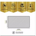 Ver imagem 6 de Tapete de Sala e Quarto 2,00×1,32 Antiderrapante Geométrico Várias Estampas:supreme Preto