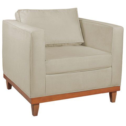 Poltrona Decorativa Europa Bouclé - Doce Sonho Móveis