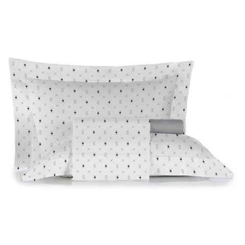 Jogo de Cama Queen Size 200 Fios Nova América - Marcelo 7770