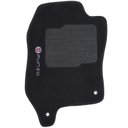 Ver imagem 4 de Jogo de Tapete Automotivo Carpete Fiat Punto 2012 À 2018 Soft Logo Bordado Preto 5 Peças S/m Soft Pr