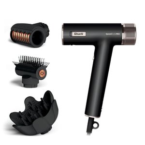 Secador Shark Speedstyle Pro Hd732 Alta Velocidade 1750w Preto para Cachos e Coily