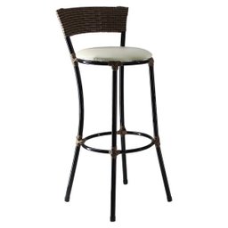 Conjunto de Banquetas Alta e Bistrô (sem Vidro) de Aço Carbono - 2
