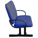 Ver imagem 6 de Cadeira para Escritório até 250kg Azul
