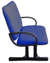 Ver imagem 6 de Cadeira para Escritório até 250kg Azul